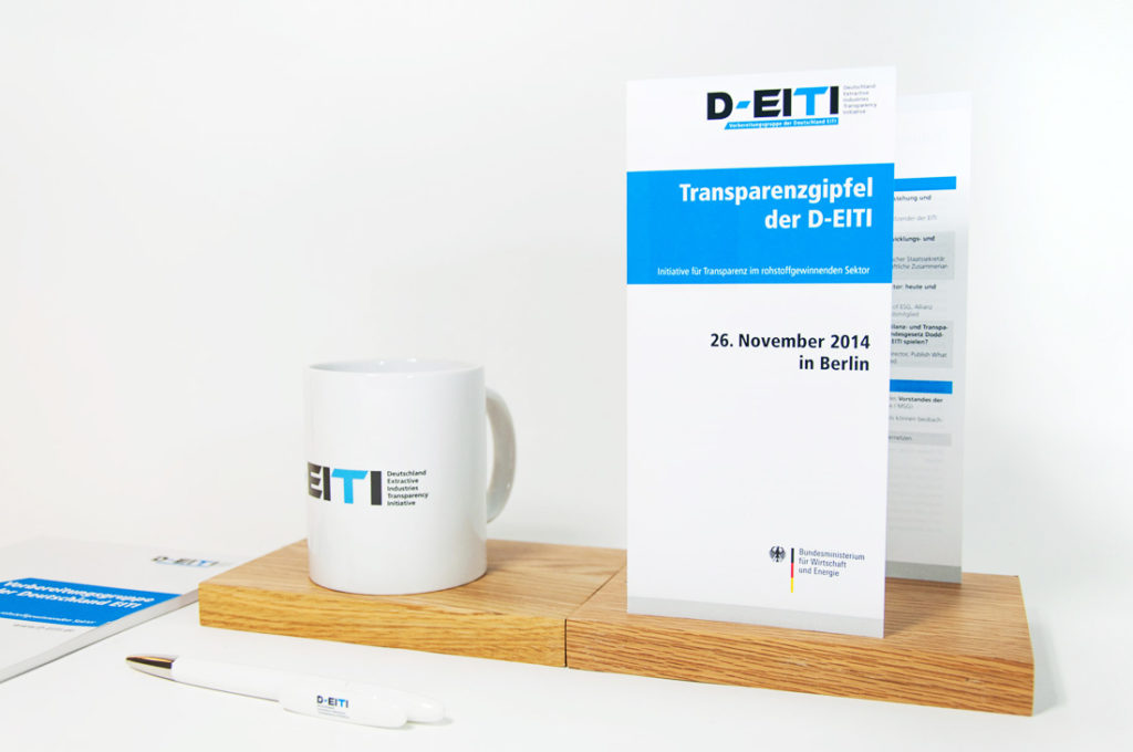 D-EITI Corporate Design Flyer
